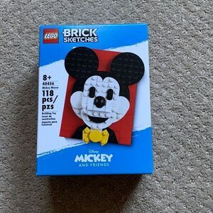 Lego 40456. Mickey Mouse brick sketches. New. Sealed box